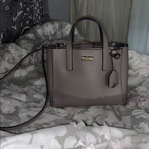 Kate spade gray purse